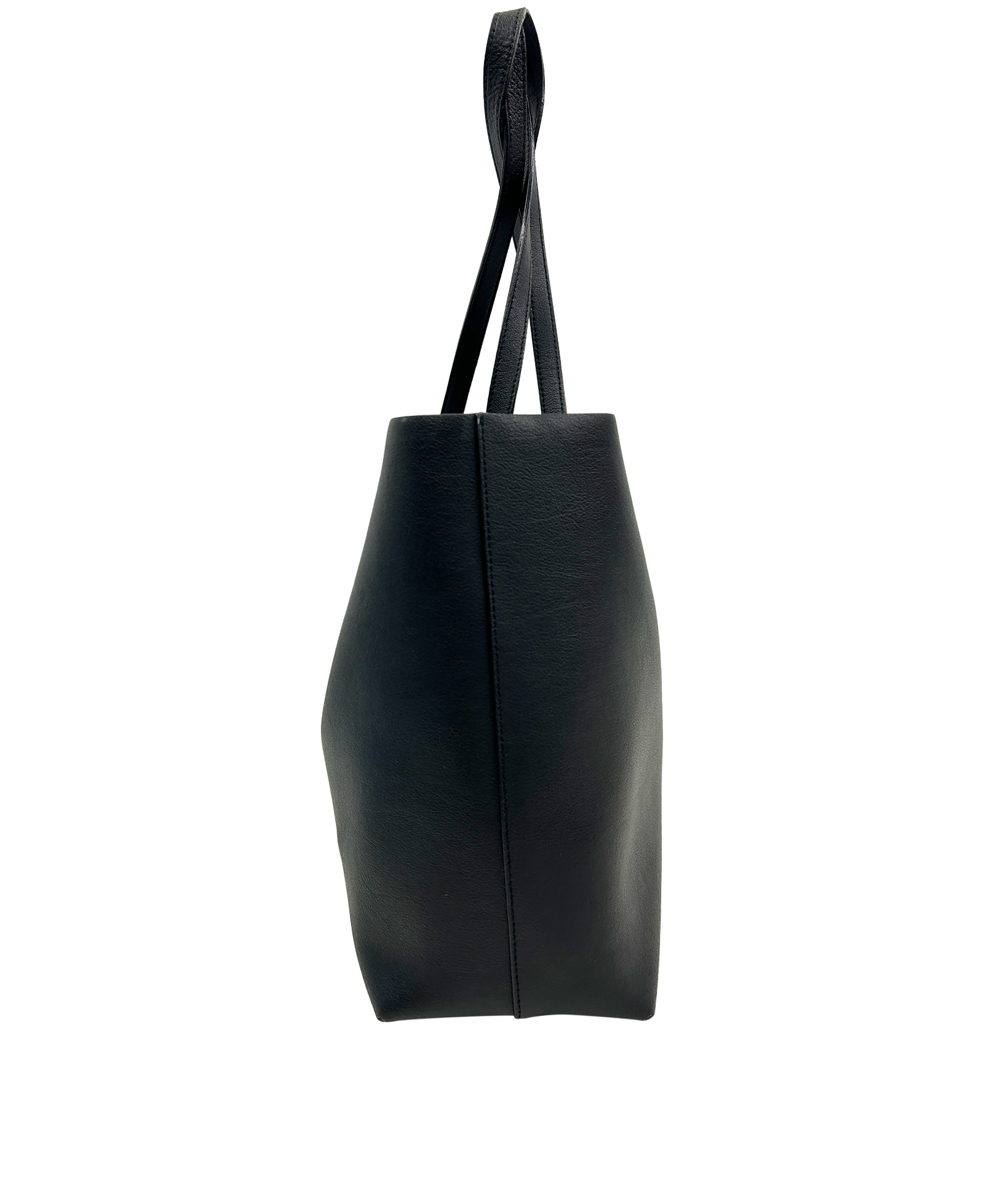 Shopping, 740&euro;, Bolso, Negro, Animal - Piel, Vista lateral